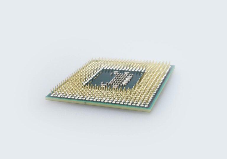 AMD Ryzen 9 9900X CPU at $314.99 - Limited Time Deal Detailed view of a computer processor. Ideal for technology themes.