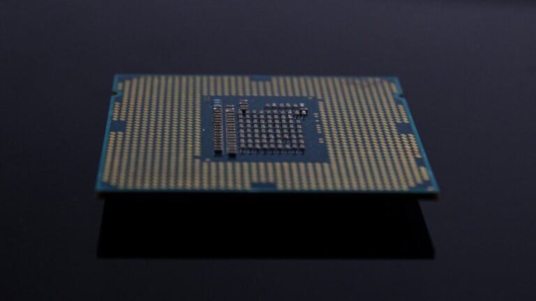 Intel Core Ultra 200HX Plus: A Leap in Mobile CPU Performance a close up of a computer chip on a table