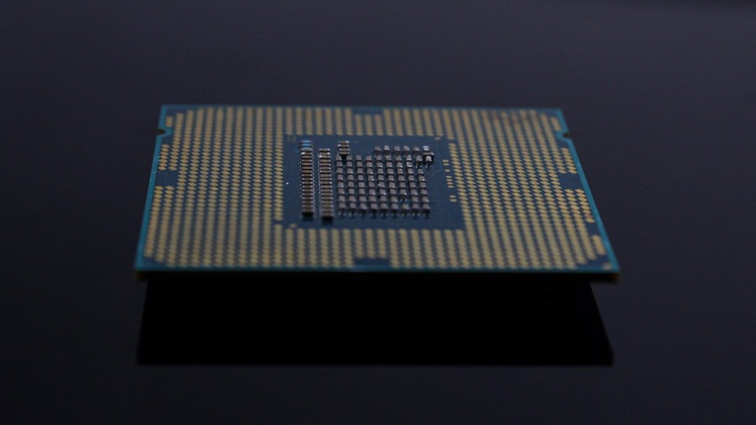 Intel Core Ultra 200HX Plus: A Leap in Mobile CPU Performance a close up of a computer chip on a table